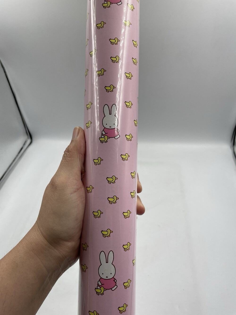 Miffy Gift Wrap Roll Ducks Pink & Yellow Wrapping Paper 144 x 30 Sq Ft